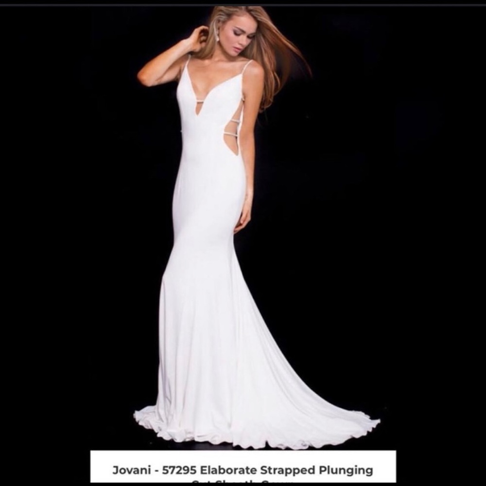 Size 8 Jovani Stretch Formal Gown